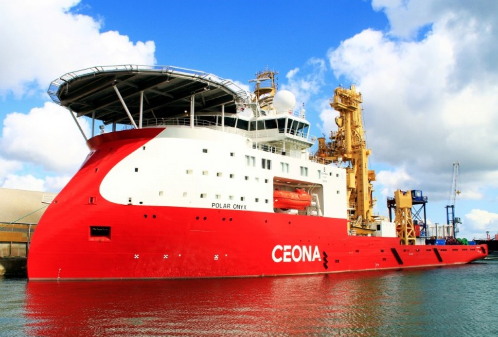 DFO bought the Polar Onyx to help with its offshore wind power projects. (CNA, DFO photo))
