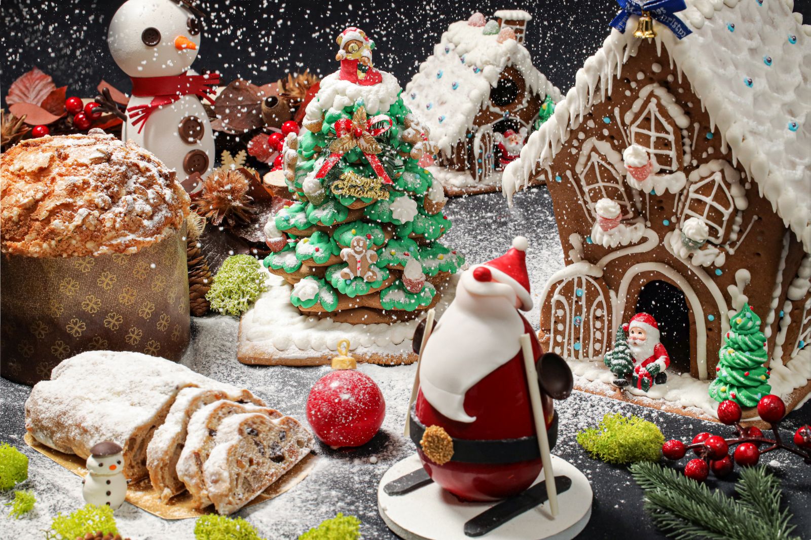 Christmas Pastries and Delectable Desserts