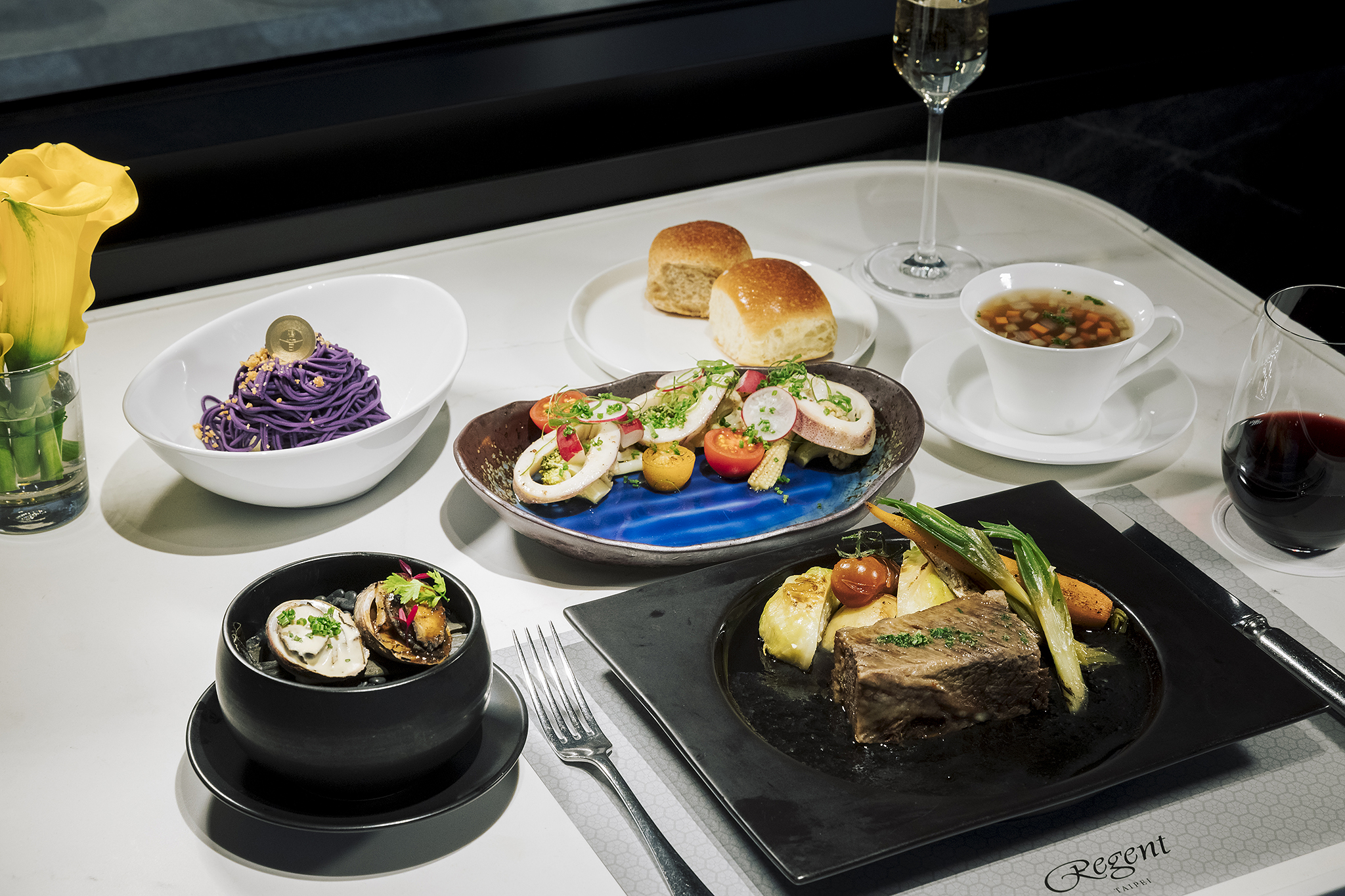The Kitchen - An Extraordinary Feast menu features seasonal delicacies and produce from different destinations during the train tour (PC. Lion Travel).jpg